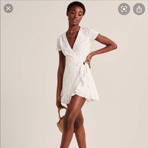 White Wrap Dress